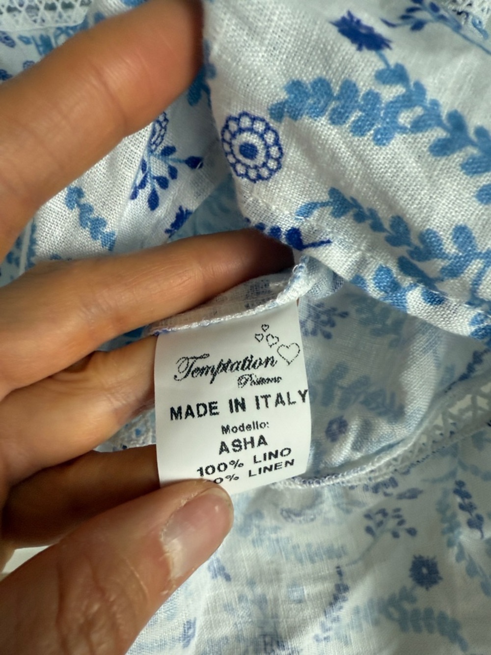 Temptation positano Asha linen dress - Picture 3 of 7